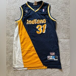Reggie Miller Indiana Pacers Hardwood Classic Jersey AUTHENTIC